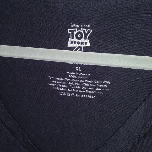 DISNEY PIXAR TOY STORY 4 WOMENS T-SHIRT XL slim - Picture 5 of 7